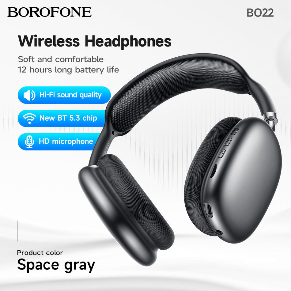 Borofone BO22 Wireless Bluetooth Sports Headset Heavy Bass