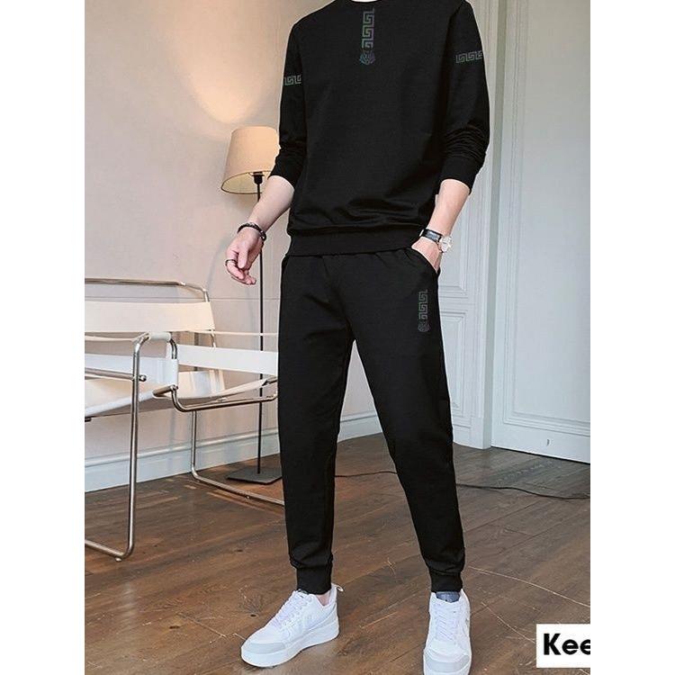 Men’s 2025 Casual Sports Suit – Trendy Two-Piece Set