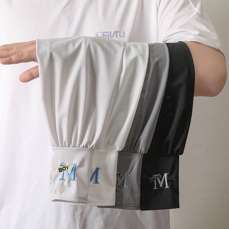 Men’s Plus Size UV Arm Sleeves | Loose & Breathable