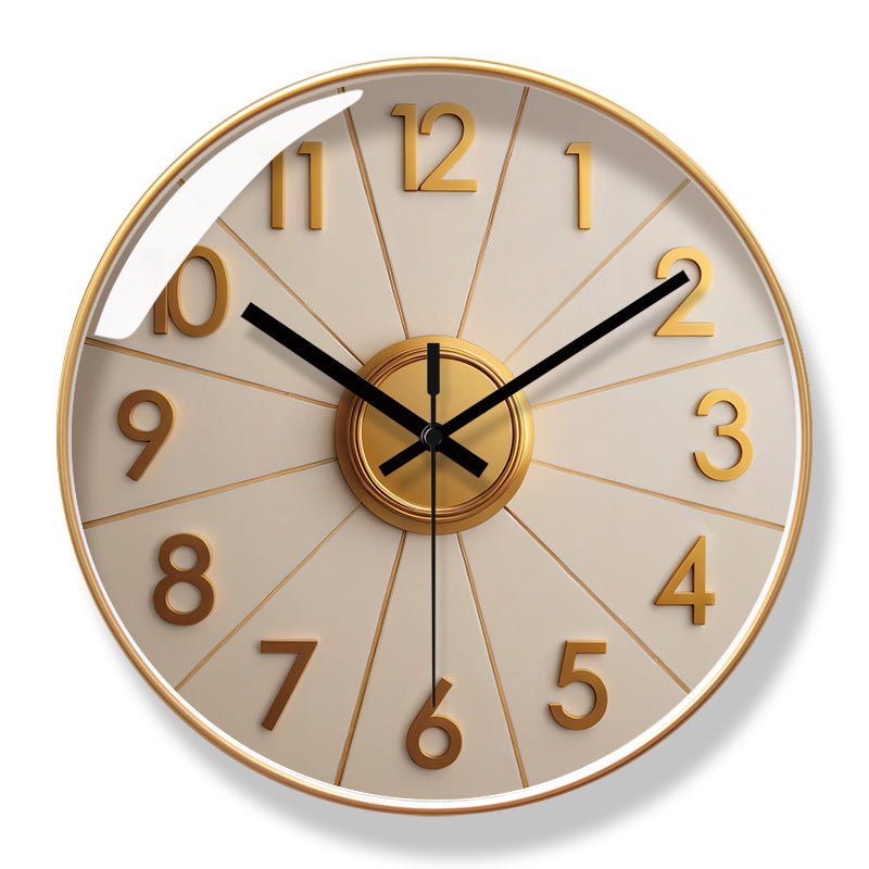 Scandinavian Ultra-Quiet Wall Clock – Modern Home