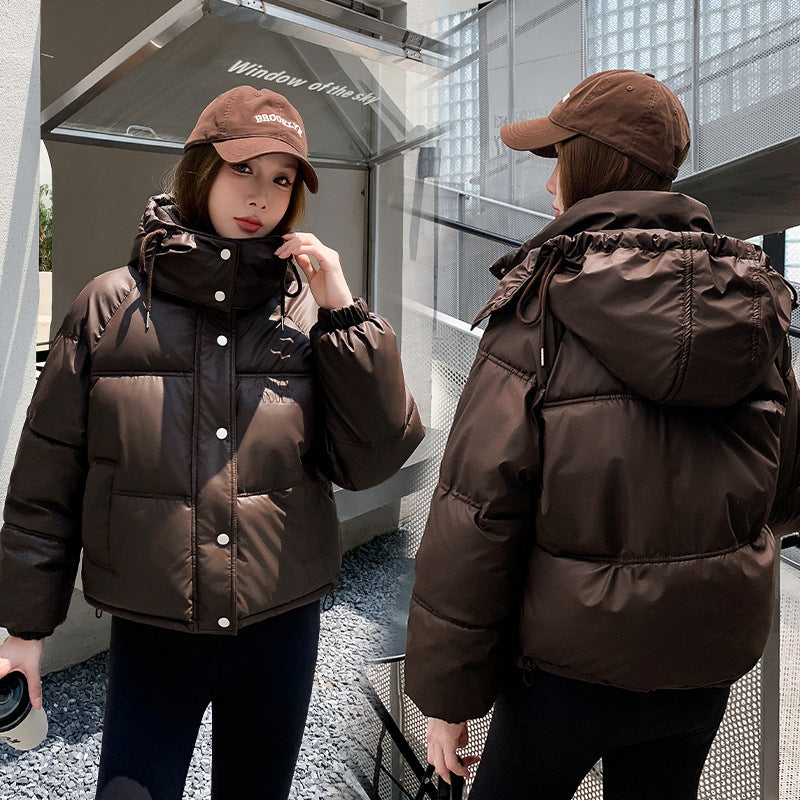 Korean Short Down Cotton Jacket