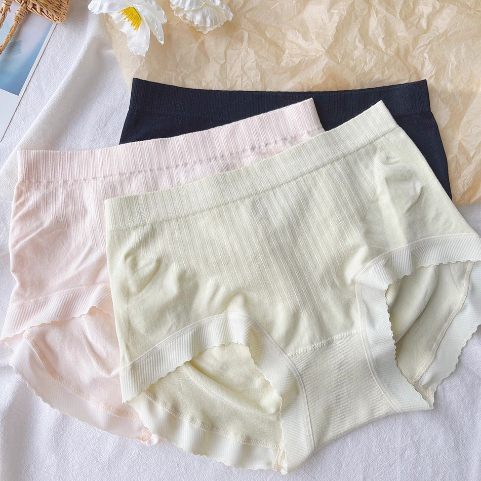 PACK OF - 6 High Waist Belly Control Briefs – Cotton Crotch