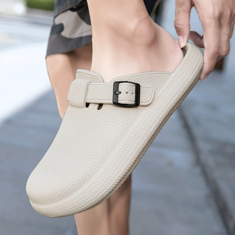 INSTOCK-2025 EVA Beach Slippers | Trendy Men’s Baotou Slides