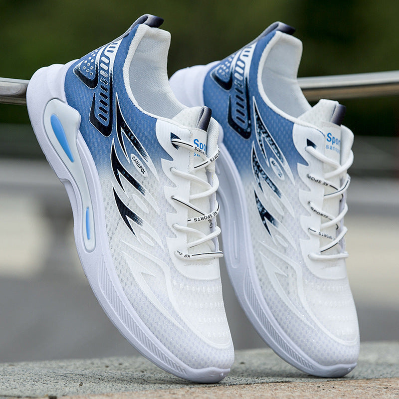 2025 Summer Men’s Ice Silk Mesh Running Shoes