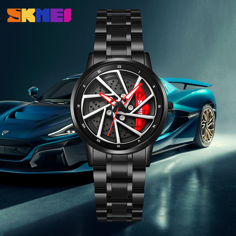 Skmei New Men’s Quartz Watch Waterproof Stainless Steel