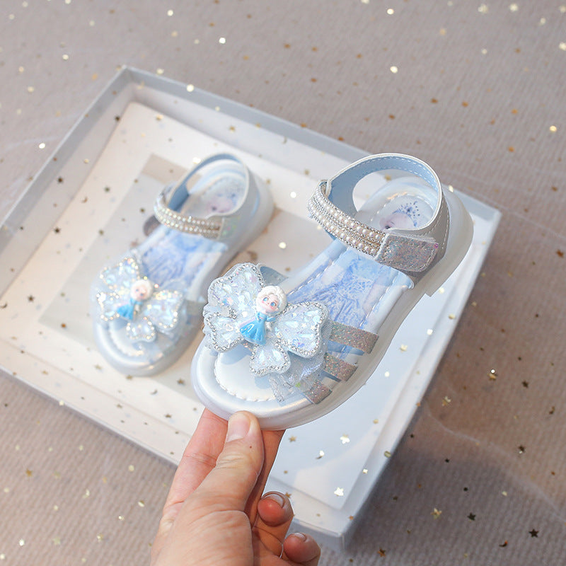 Aisha Princess Sandals for Girls | Crystal Soft Sole