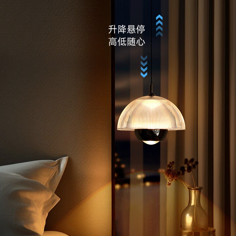 Italian Minimalist Adjustable Bedside Chandelier – Modern Luxury