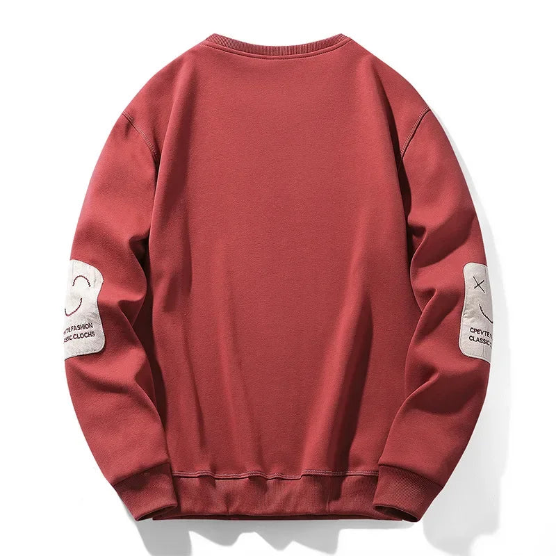 INSTOCK-Men's Round Neck Sweater – Casual Loose Pullover Top