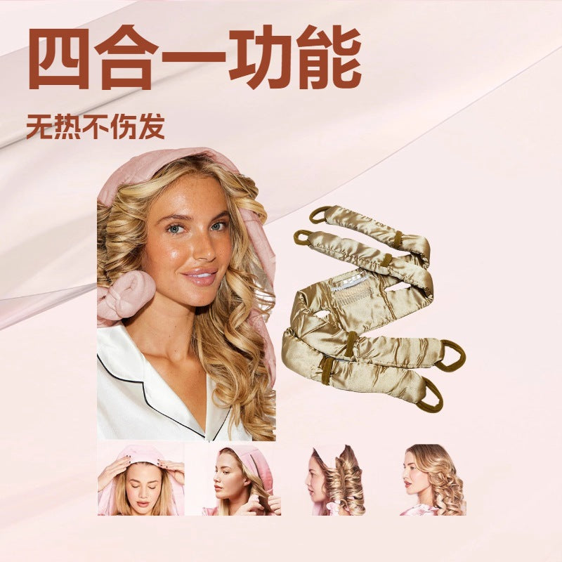 New 4-in-1 Heat-Free Curling Tool for Soft Waves