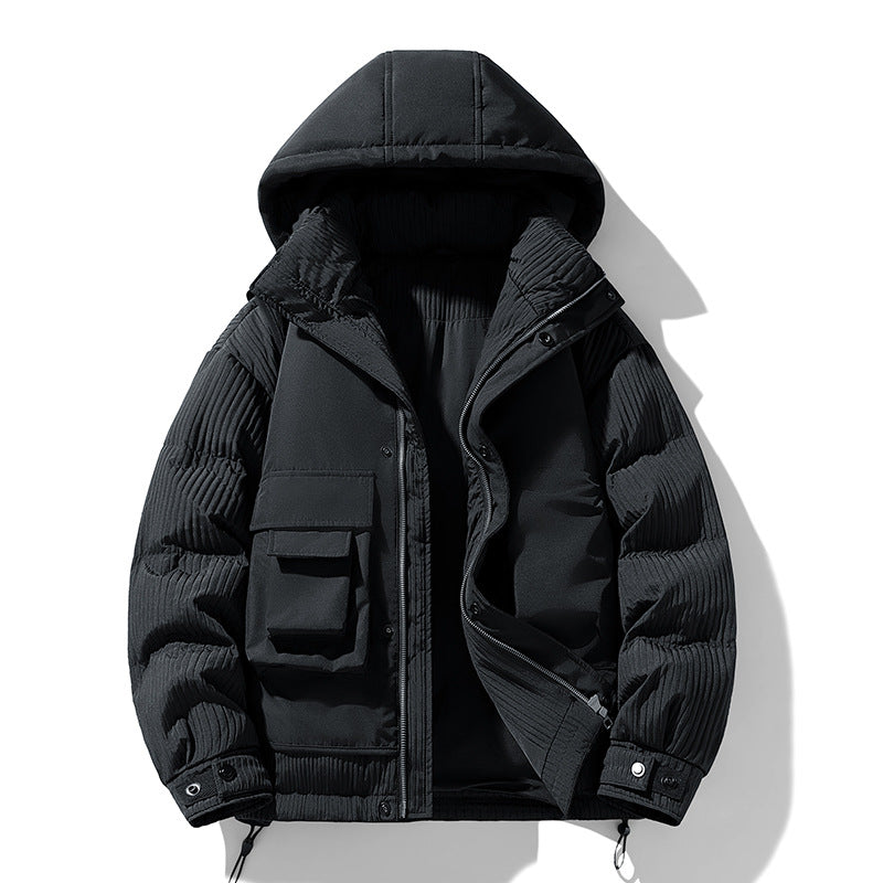 INSTOCK-Men’s Down Puffer Jacket – Functional 90% Duck Down Coat