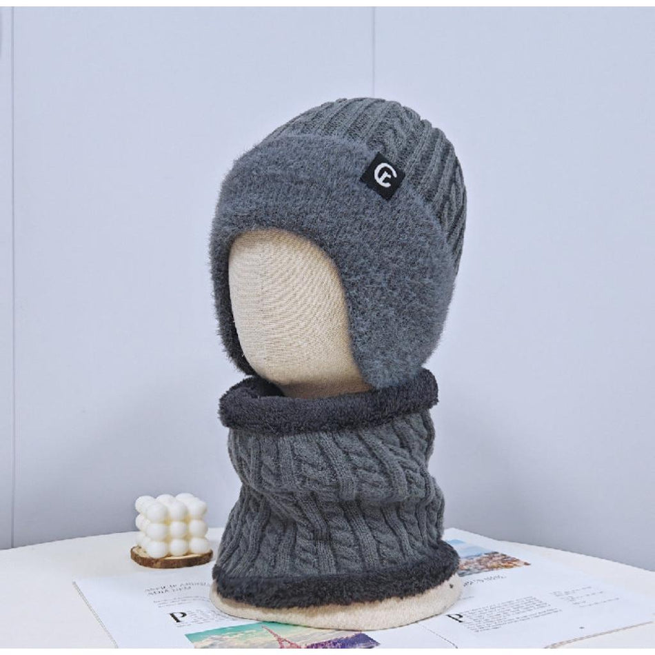 Men's Winter Warm Wool Hat with Ear Protection