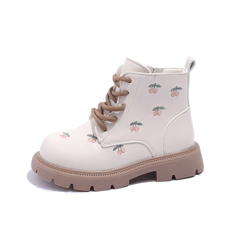 Children's Autumn Winter 2025 Embroidered Boots