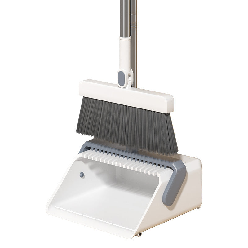 Foldable Broom and Dustpan Set Large Durable Household