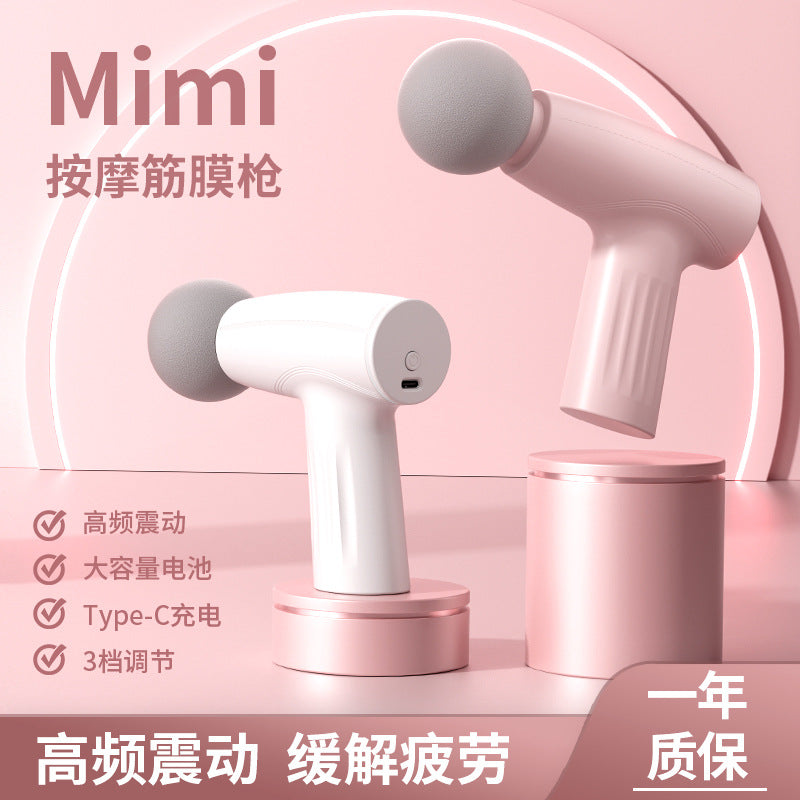 Mini Fascia Gun Electric Muscle Massager for Fitness & Home