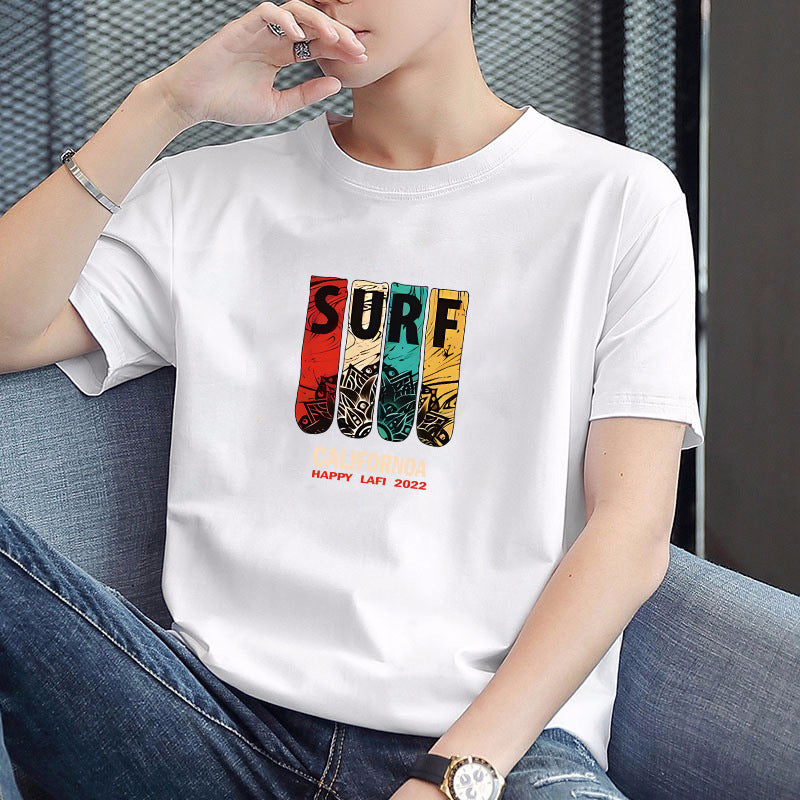 Men’s Wholesale Printed Round Neck T-Shirt – Casual Fit