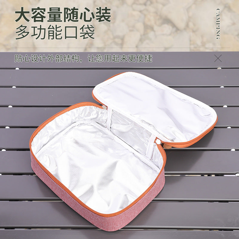 Cute Oxford Insulated Lunch Bag – Portable & Spacious for
