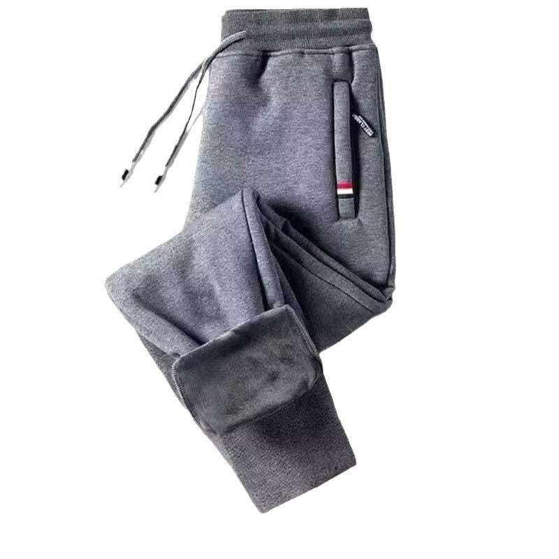Men’s Fleece-Lined Velvet Sweatpants Winter 2026