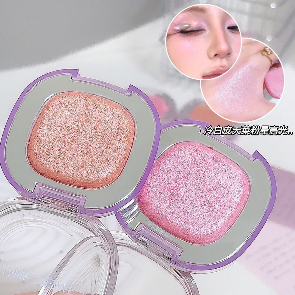 Sweet Mint Pearlescent High-Gloss Eye & Face Palette