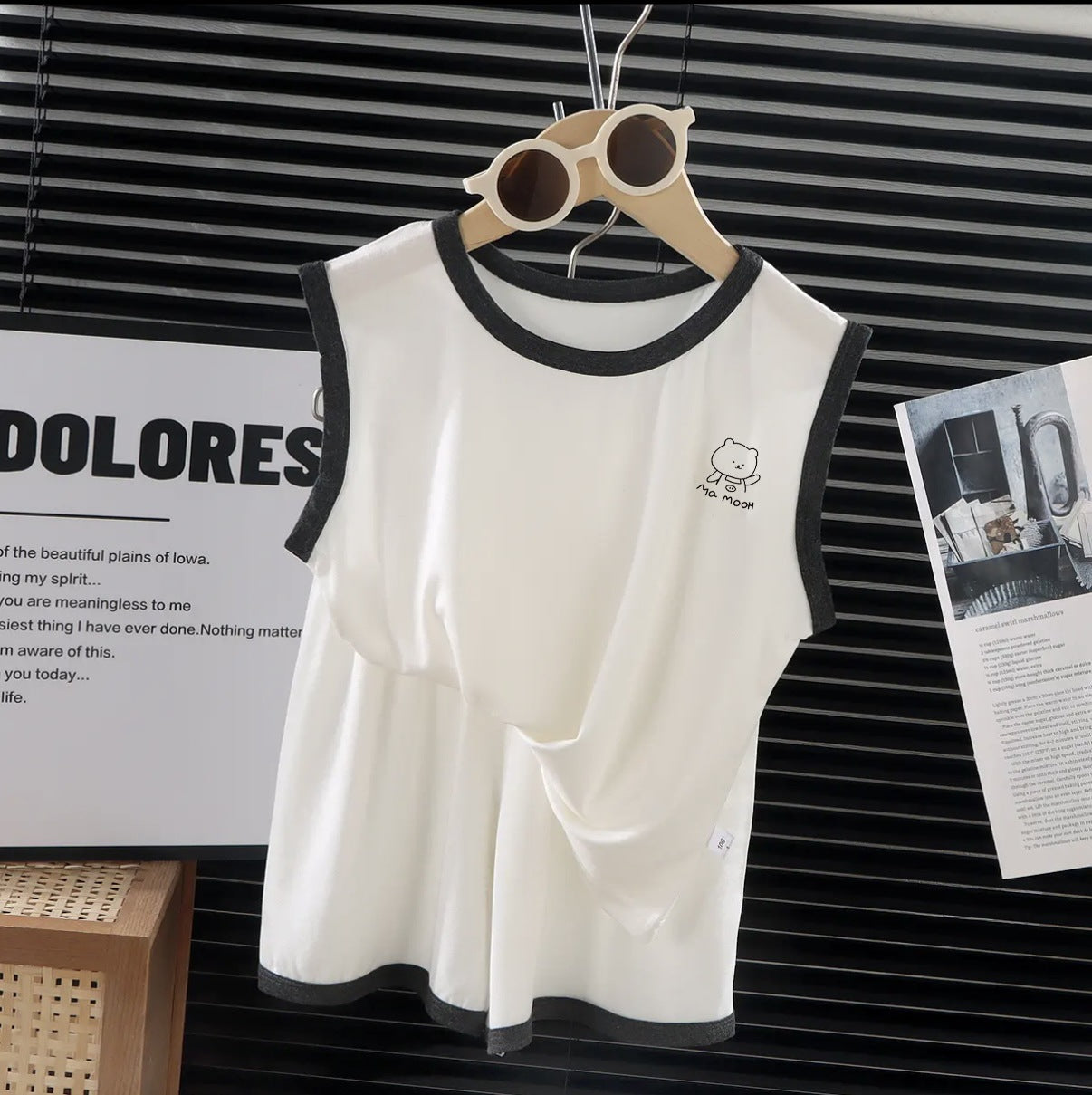 Kids Modal Vest Shorts Set Summer Fresh Outfit – Summer Kids Fashion Nepal | Tudoholic