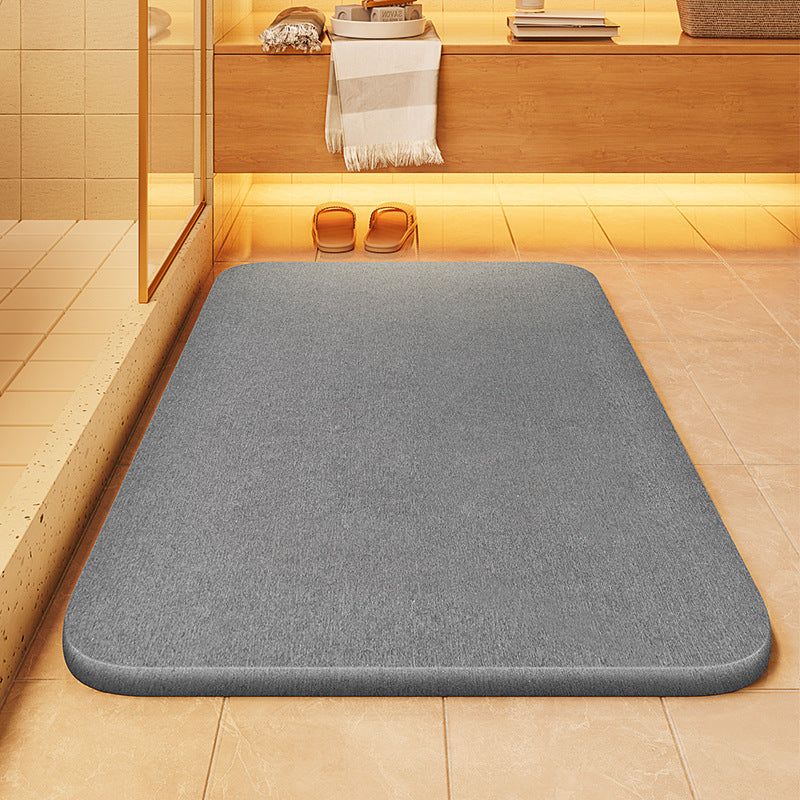 Hard Diatom Mud Non-Slip Toilet Door Mat