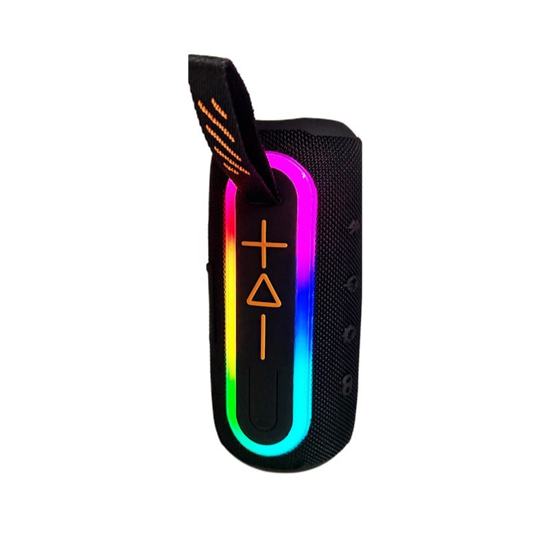 Seven-Color Bluetooth Speaker Portable Waterproof Mini RGB