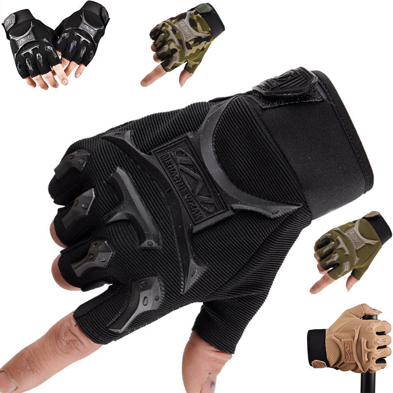 Fire Phoenix Seal Half-Finger Tactical Gloves – Men’s Outdoor