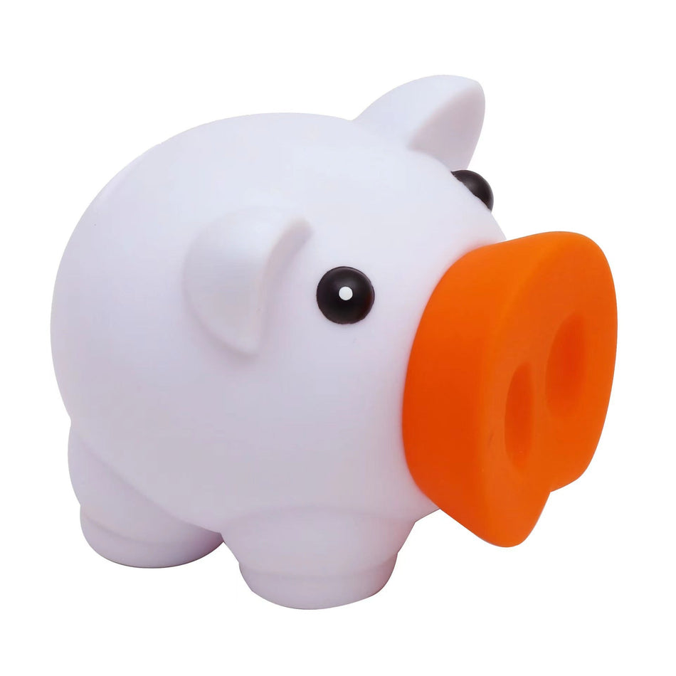 Cartoon Vinyl PVC Piggy Bank – Kids’ Plastic Savings Toy