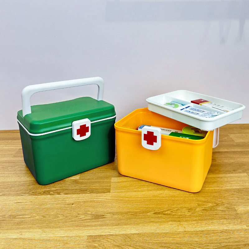 Large Capacity Multi-Layer Medicine Storage Box