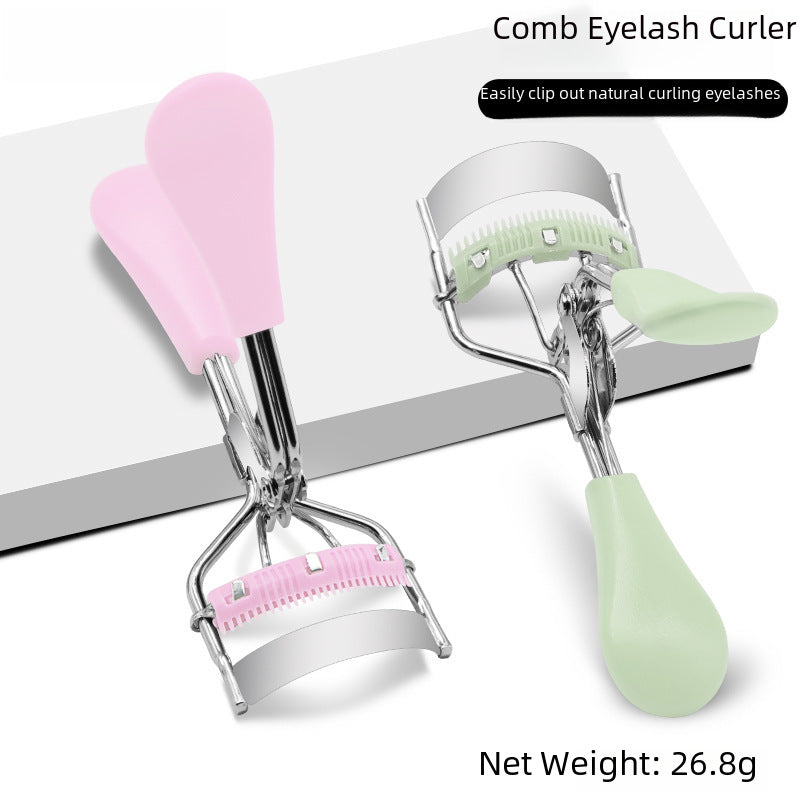 A4 Chrome Macaron Lash Curler + Comb