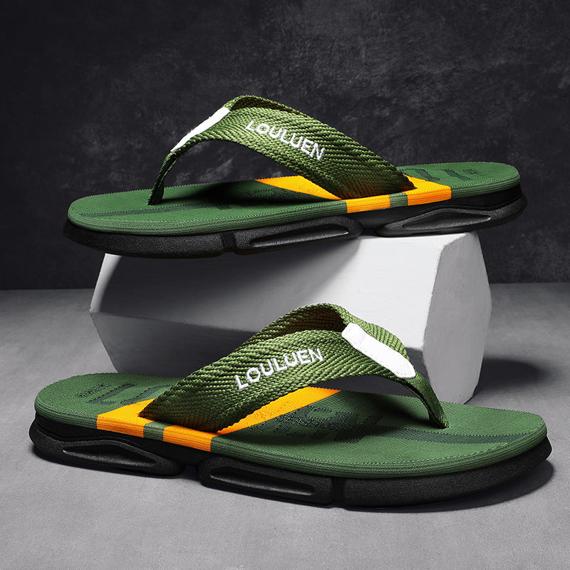 Men’s 2026 Summer Rubber Flip-Flops – Anti-Slip Sandals