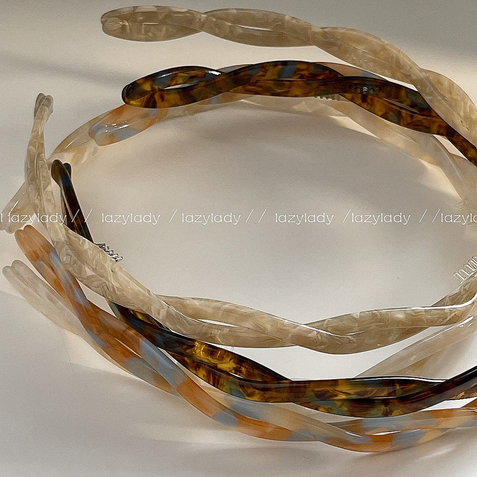 Acetic Acid Hairband – Korean Minimalist Elegance