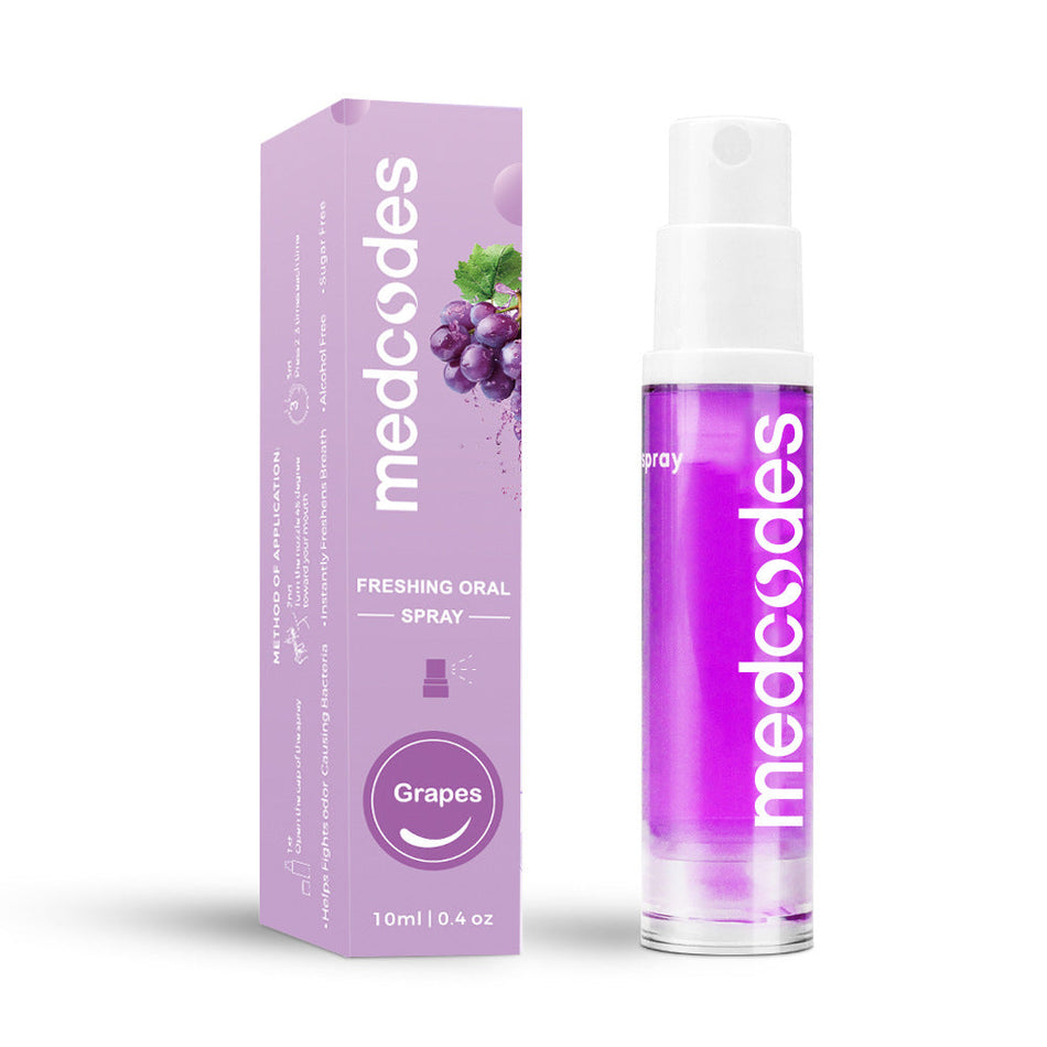 Mint Fruit Flavor Portable Mouth Spray Long-Lasting Breath Freshener