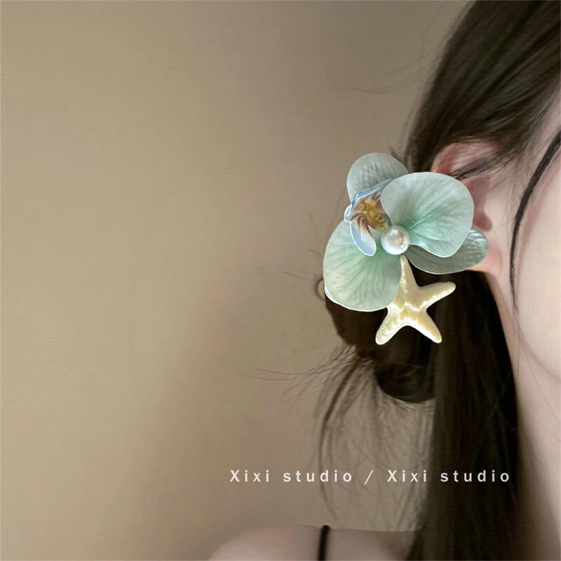 Phalaenopsis Starfish Hairpin – Seaside Resort Side Clip