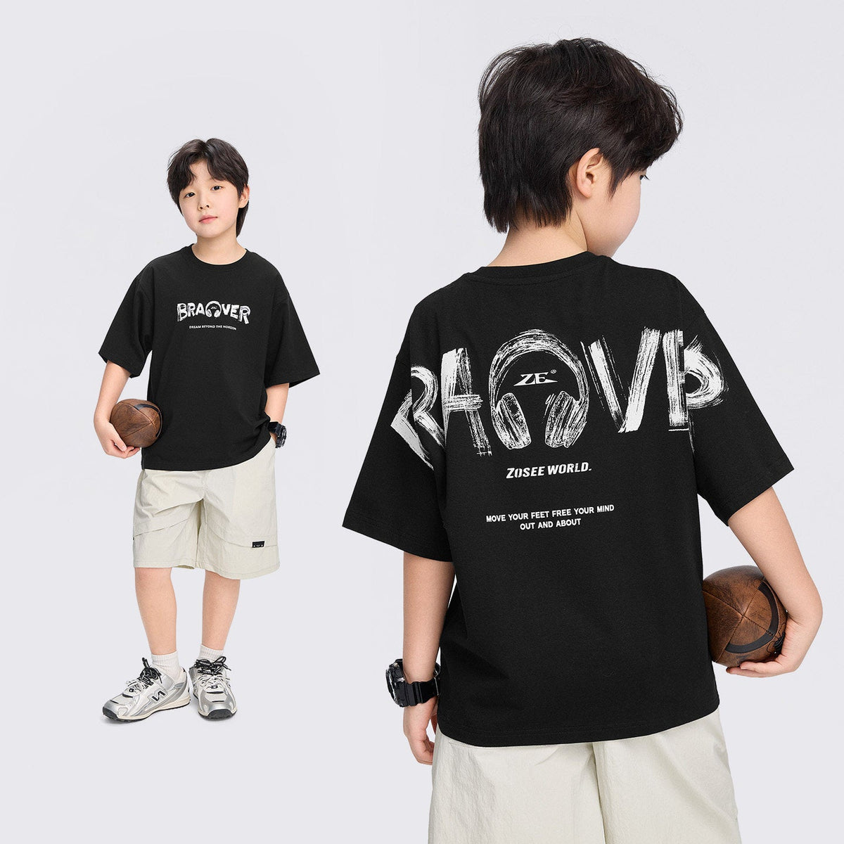 Boys’ Summer Cotton T-Shirt 2026 – Trendy Half Sleeve – Summer Kids Fashion Nepal | Tudoholic