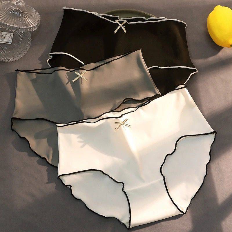 PACK OF - 4 Ice Silk Summer Briefs – Mid-Waist