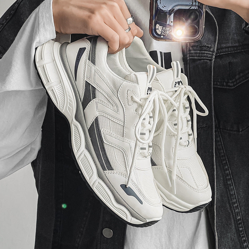 STOCK-HK Style Running Shoes – Thick Sole, Trendy & Comfy