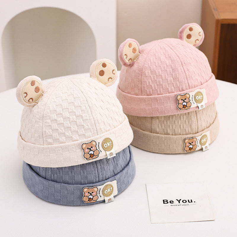 Baby Winter Hat – Cute Melon-Shaped Cap for Infants