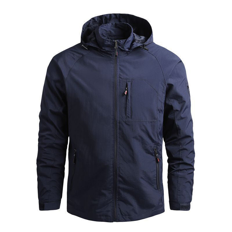 Men’s Spring Autumn Windproof Waterproof Outdoor Jacket