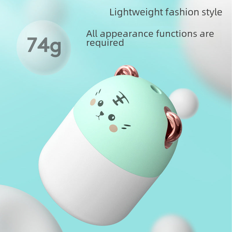 Cute Pet USB Mini Humidifier for Home, Office & Car