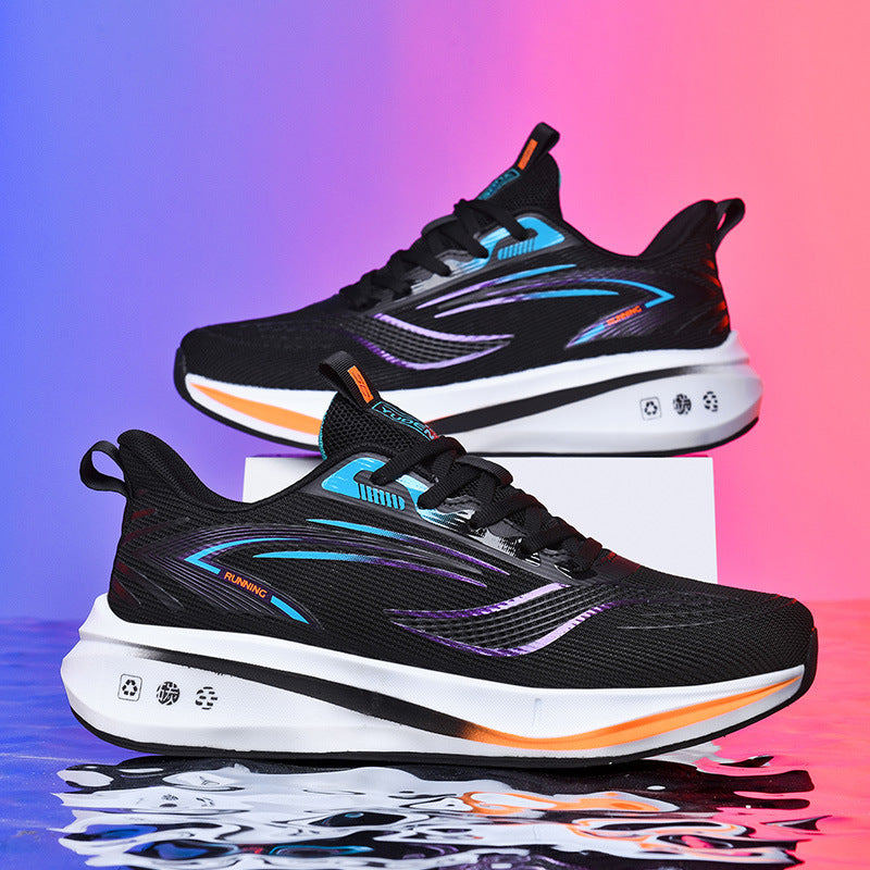 Plus Size Men’s Breathable Mesh Running Shoes