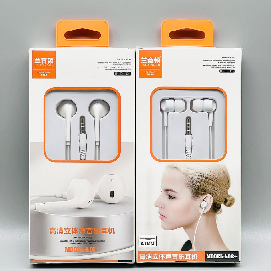 3.5mm In-Ear Subwoofer Earphones with Mic & Control