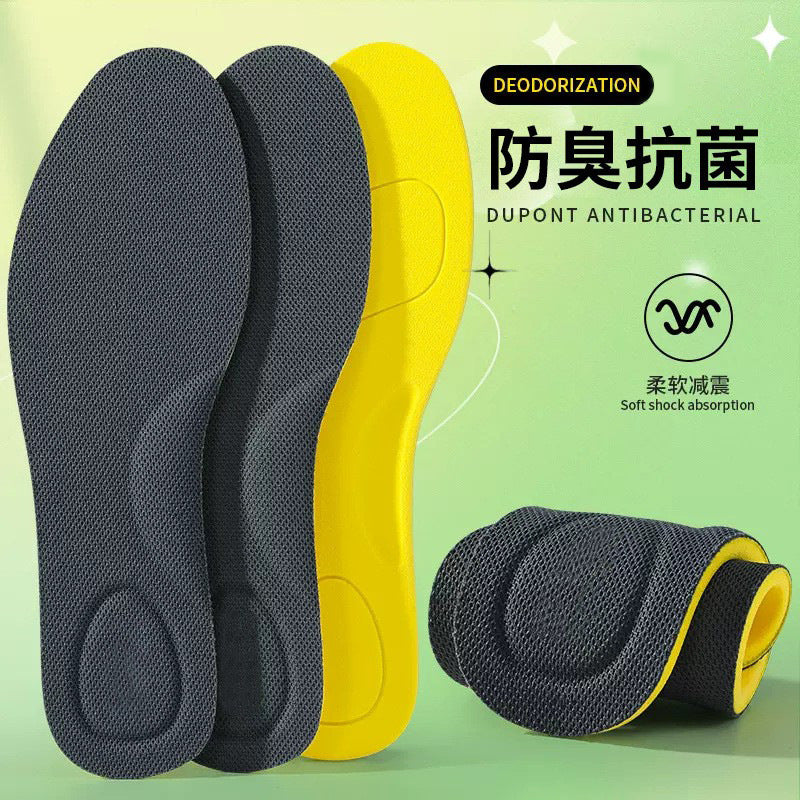 PU Boot Insoles Deodorant Breathable Light Comfort