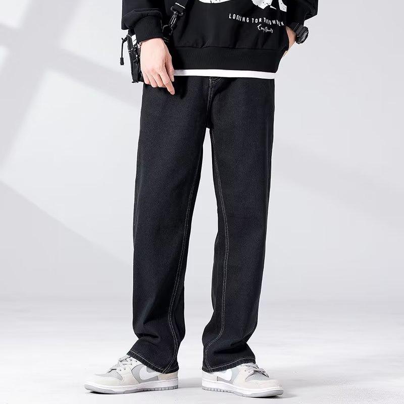 STOCK-Large Size Men's Loose Fit Jeans – Comfortable & Stylish