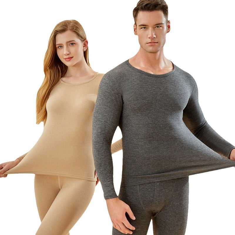 Cashmere Silk Thermal Base Wear Set Women Men Cozy Winter Pro