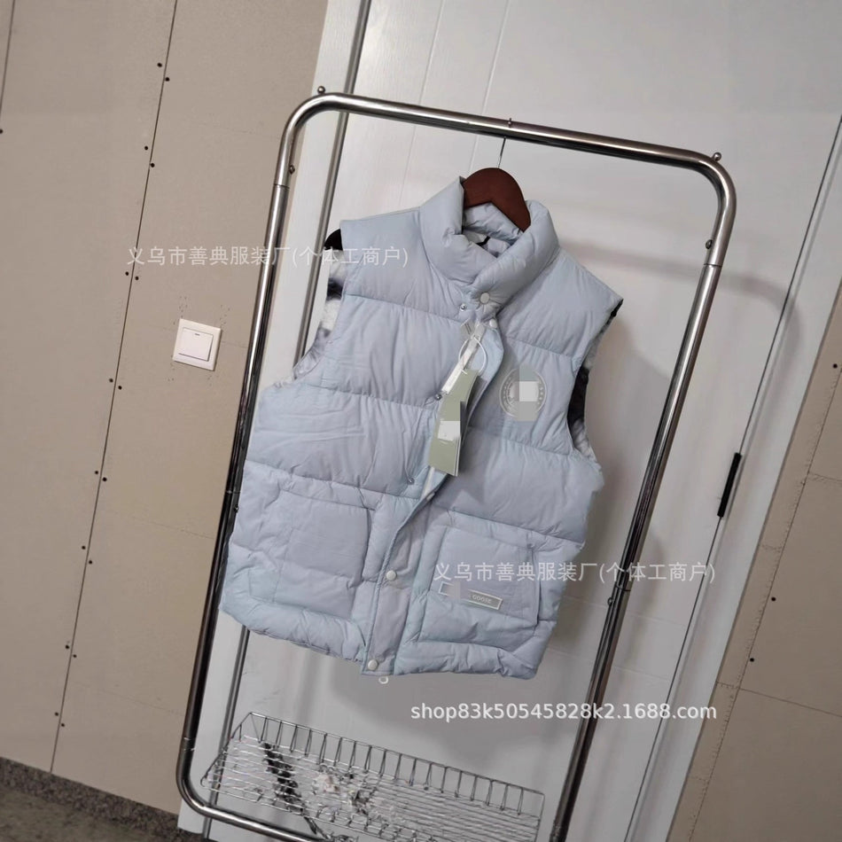 Men’s Glacier Down Vest – Lightweight Couple Waistcoat