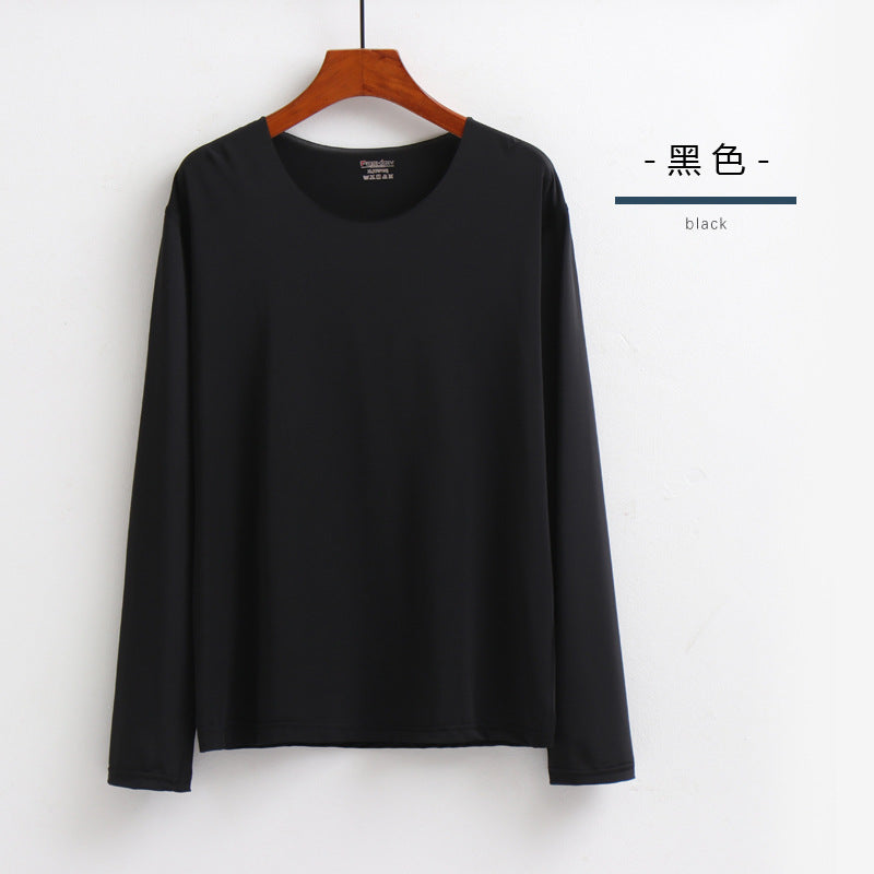 Men’s Loose Long Sleeve Printed T-Shirt Casual