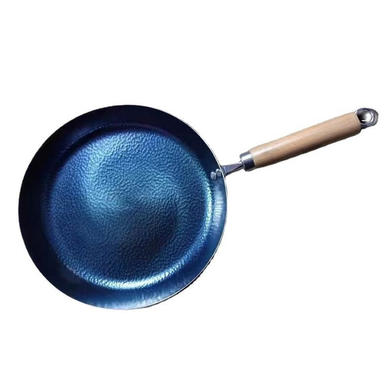 Zhangqiu Iron Frying Pan – Non-Stick Gas Pan for Eggs, Pancakes &