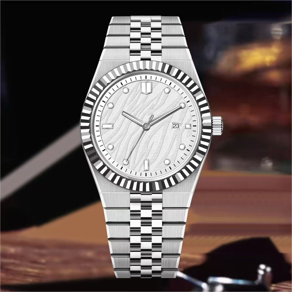 High-End Men’s Steel Band Luminous Quartz Watch