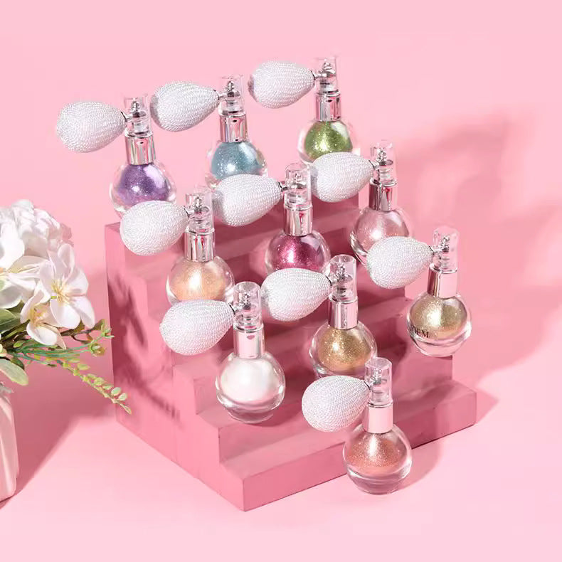 One-Piece Glitter Spray Body Highlighter Powder