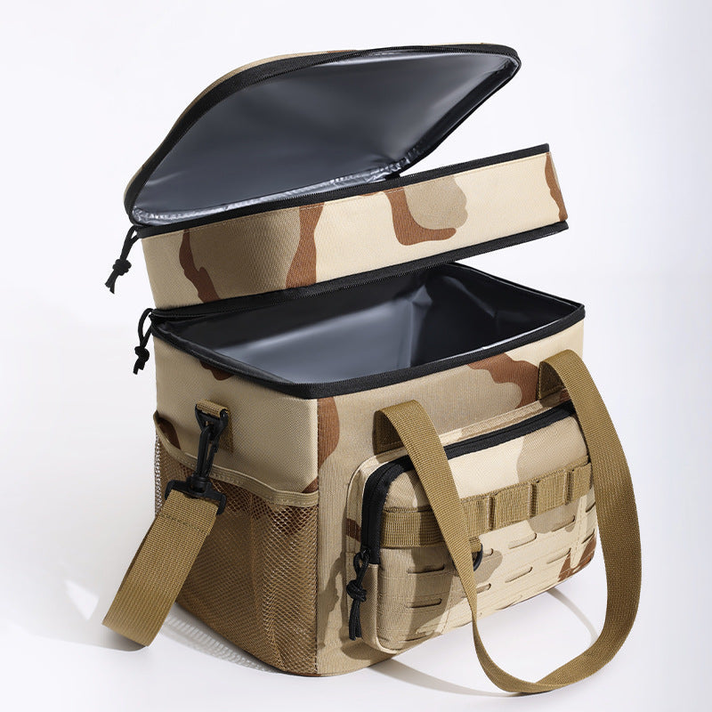 Double-Layer Large Capacity Insulated Picnic Ice Bag